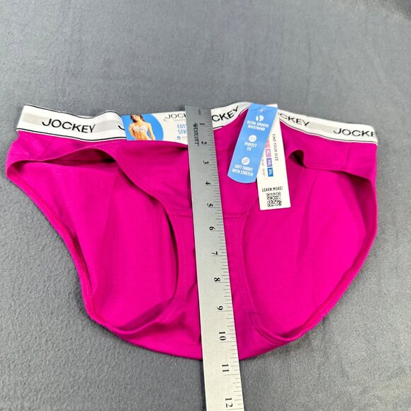 Jockey Women's Size  XL Panty Bikini Essentials Pink New With Tags - Picture 9 of 10